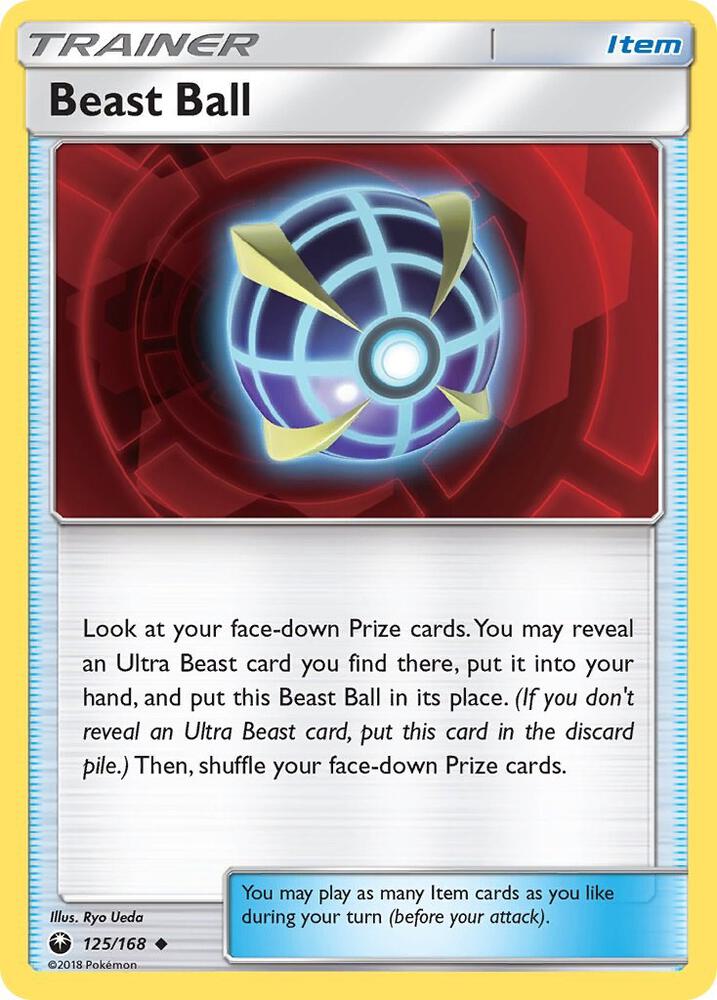 [Reverse Holo] CES 125/168 Beast Ball U