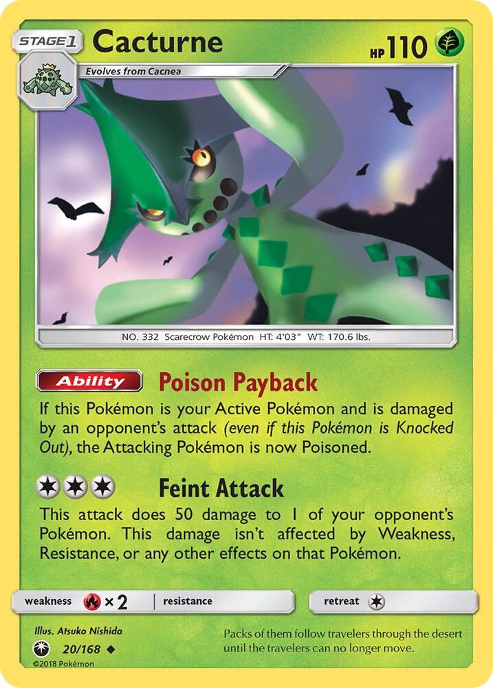 [Reverse Holo] CES 20/168 Cacturne U