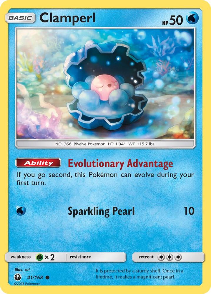 [Reverse Holo] CES 41/168 Clamperl C