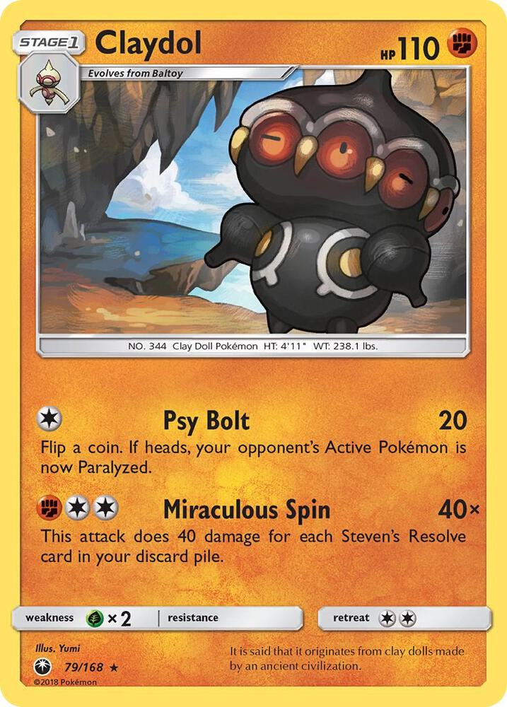 [Reverse Holo] CES 79/168 Claydol R