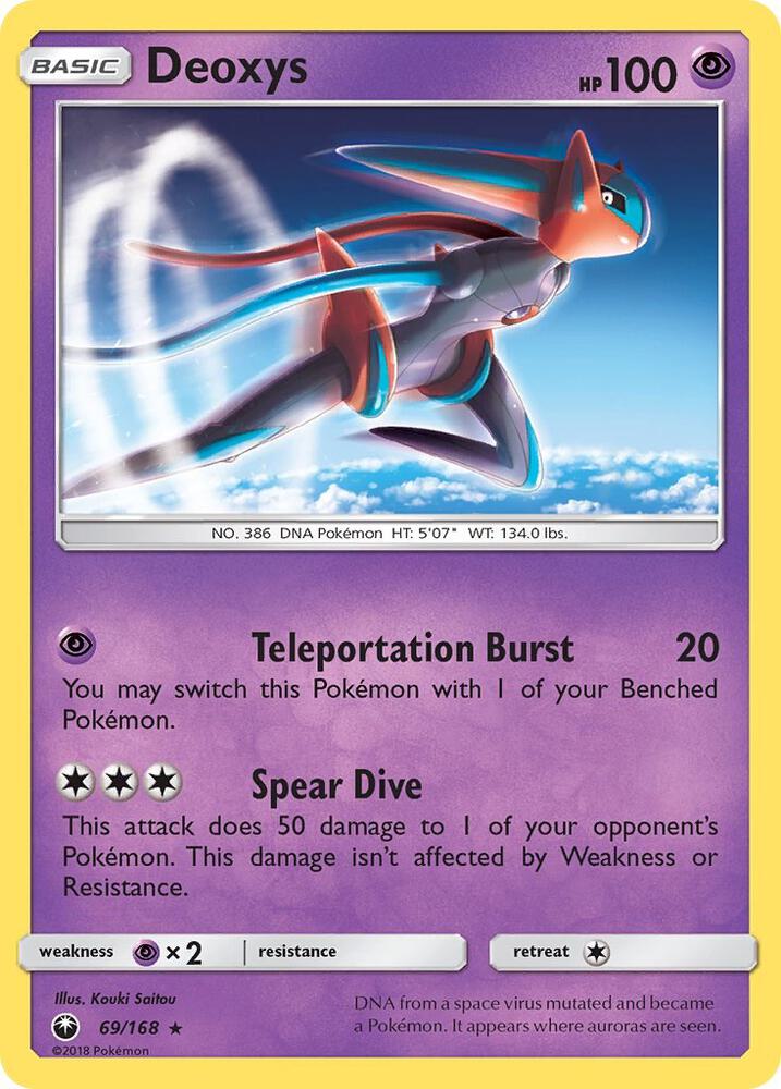 [Reverse Holo] CES 69/168 Deoxys R