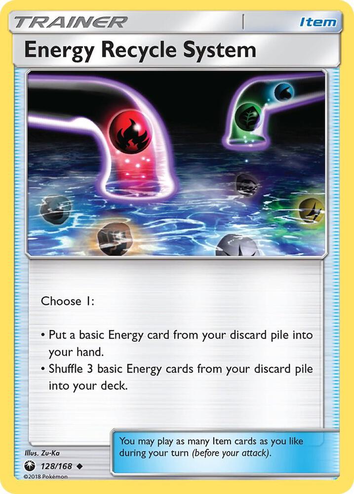 [Reverse Holo] CES 128/168 Energy Recycle System U