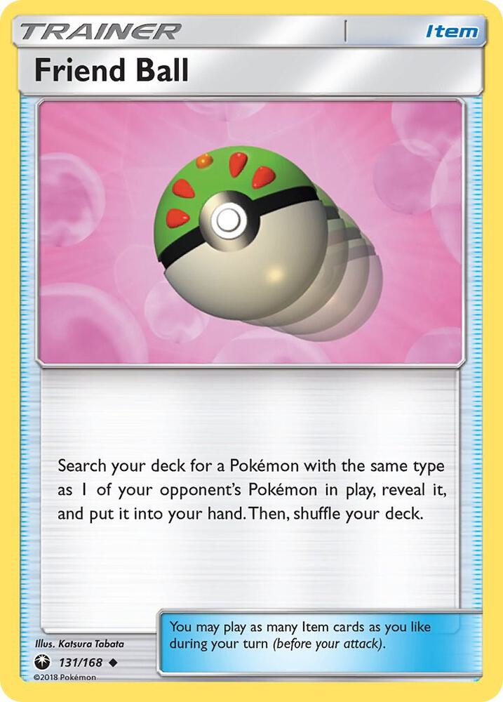 [Reverse Holo] CES 131/168 Friend Ball U