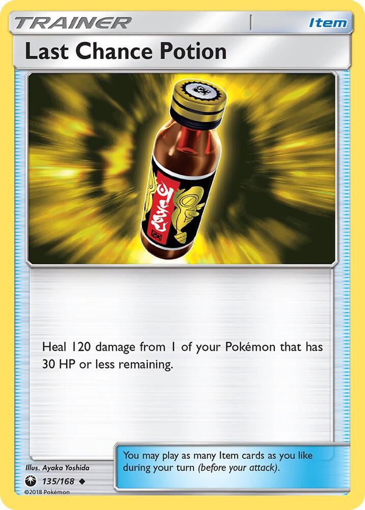 [Reverse Holo] CES 135/168 Last Chance Potion U