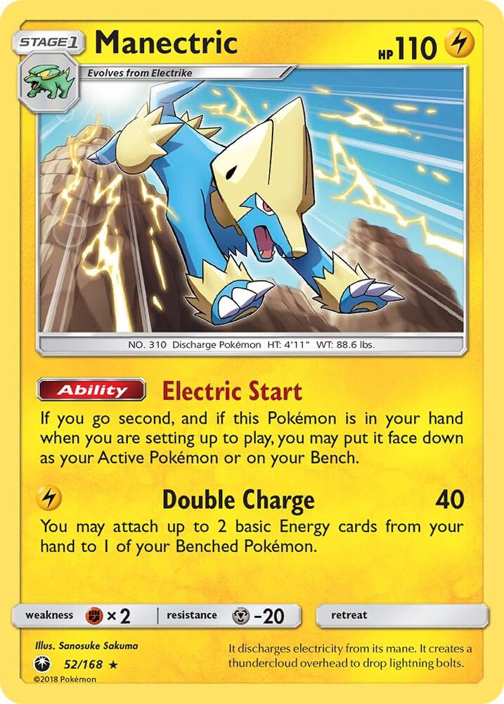 [Reverse Holo] CES 52/168 Manectric R