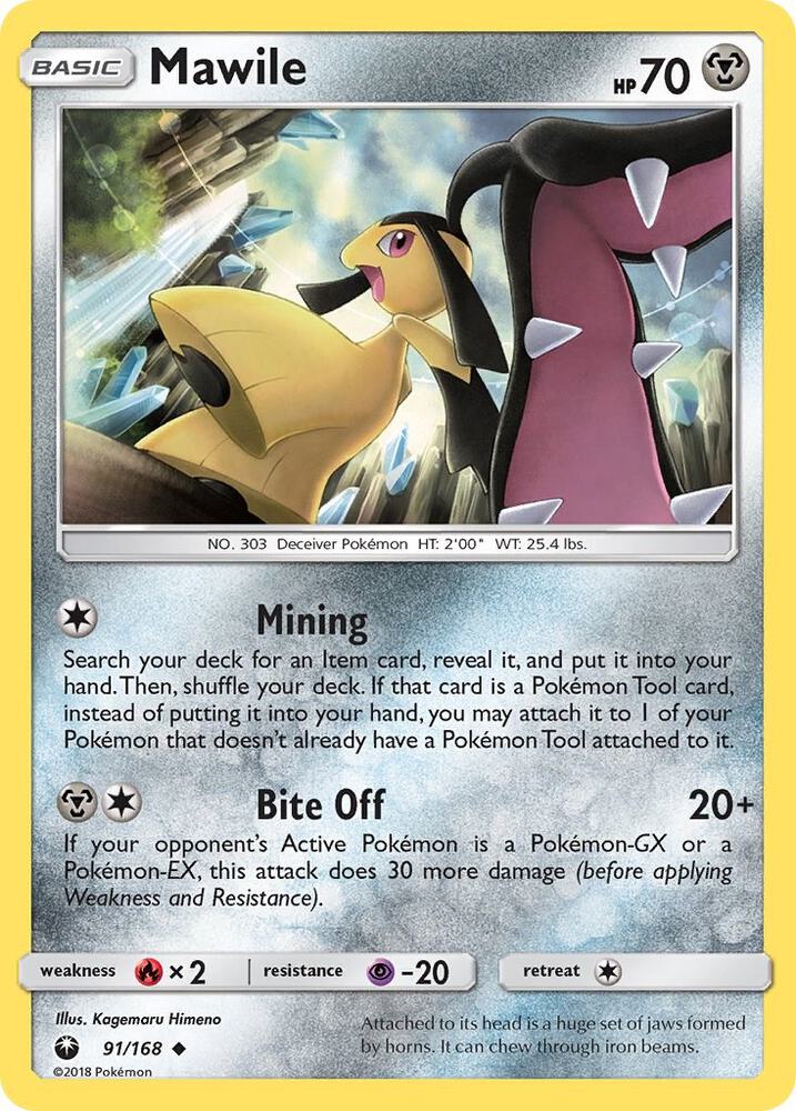 [Reverse Holo] CES 91/168 Mawile U