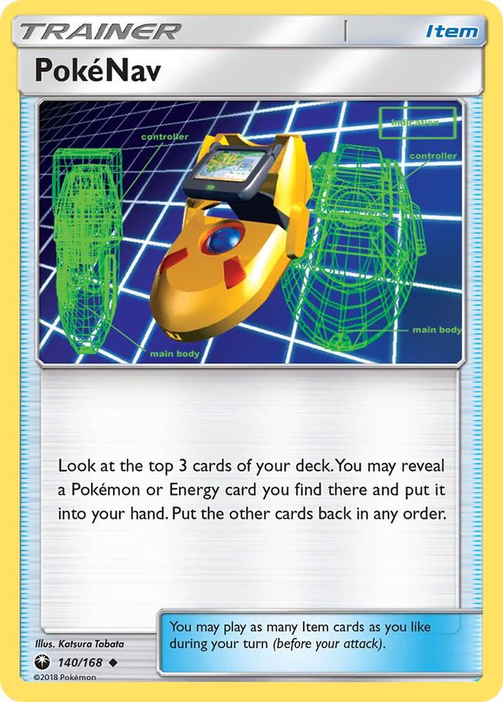 [Reverse Holo] CES 140/168 PokeNav U