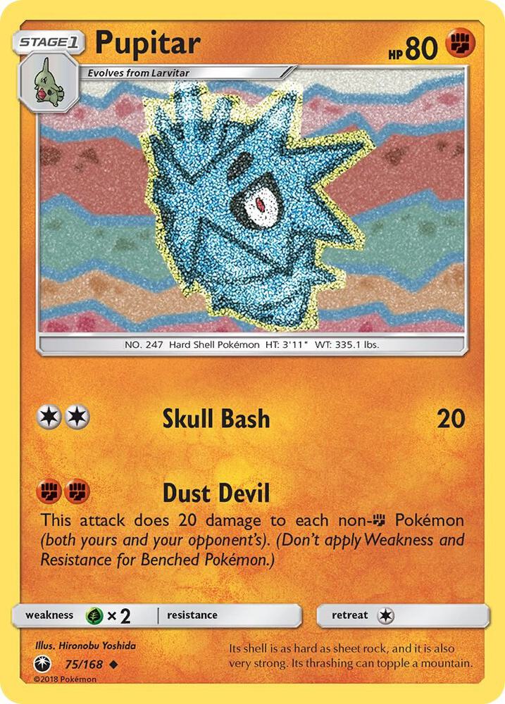[Reverse Holo] CES 75/168 Pupitar U