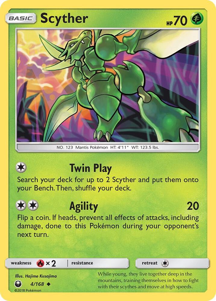 [Reverse Holo] CES 4/168 Scyther U