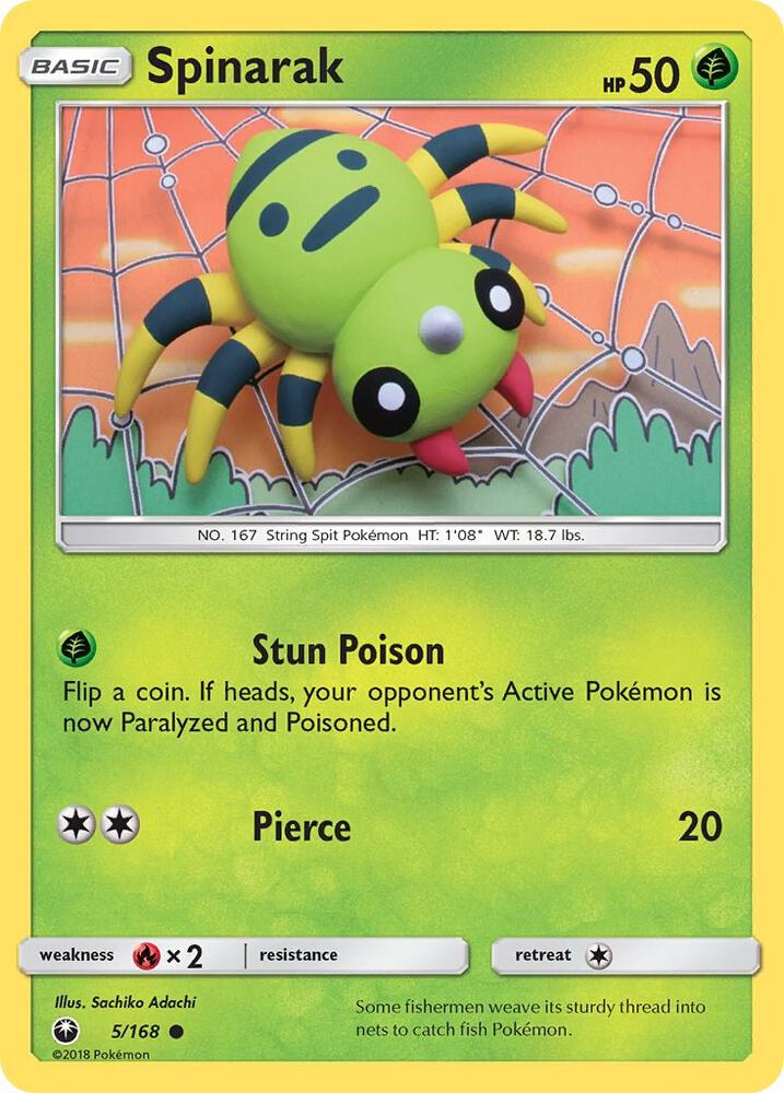 [Reverse Holo] CES 5/168 Spinarak C