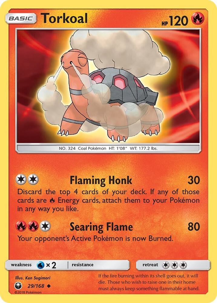 [Reverse Holo] CES 29/168 Torkoal U