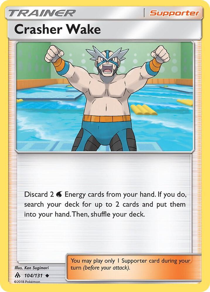 [Reverse Holo] FLI 104/131 Crasher Wake U