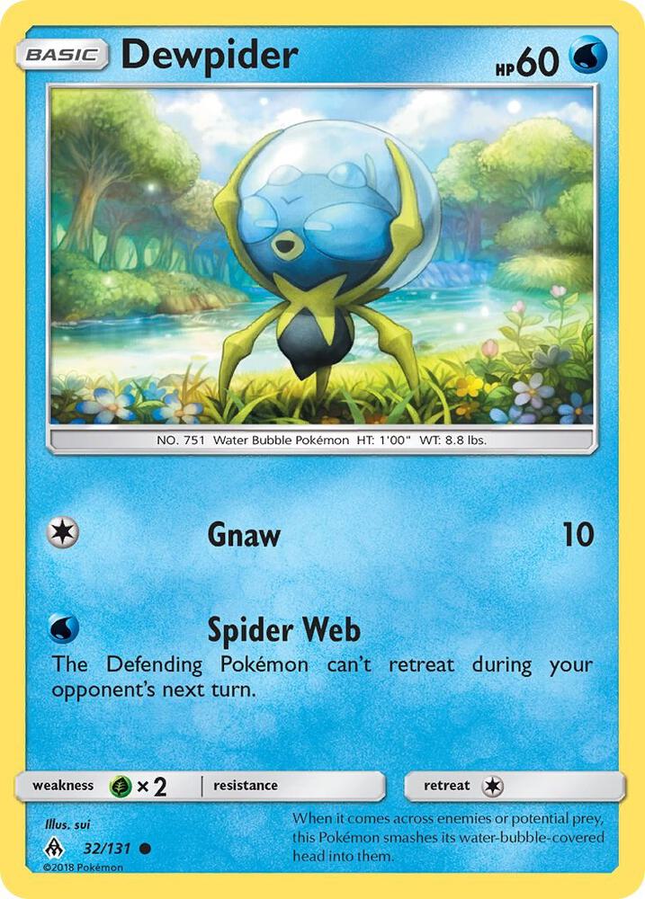 [Reverse Holo] FLI 32/131 Dewpider C