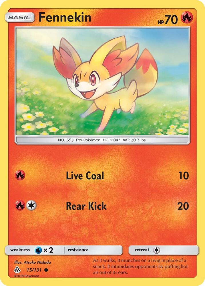 [Reverse Holo] FLI 15/131 Fennekin C