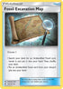 [Reverse Holo] FLI 107/131 Fossil Excavation Map U