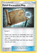 [Reverse Holo] FLI 107/131 Fossil Excavation Map U