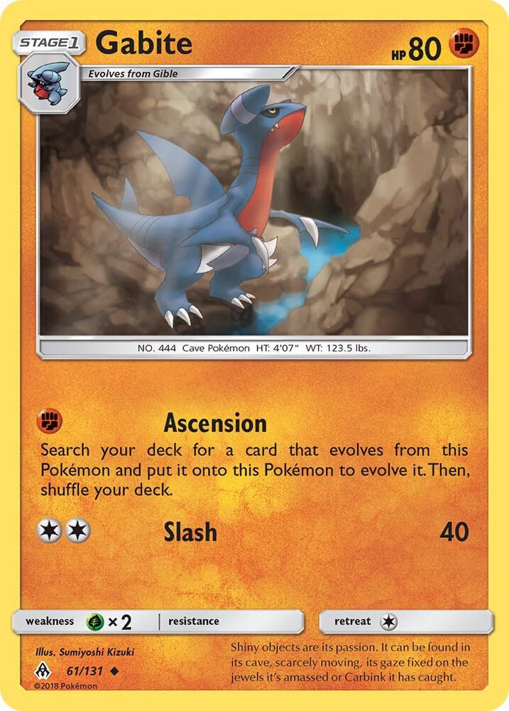 [Reverse Holo] FLI 61/131 Gabite U
