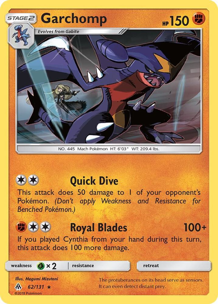 [Reverse Holo] FLI 62/131 Garchomp RH
