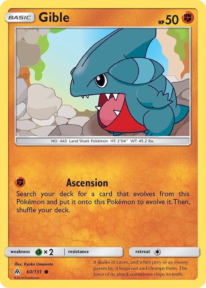 [Reverse Holo] FLI 60/131 Gible C