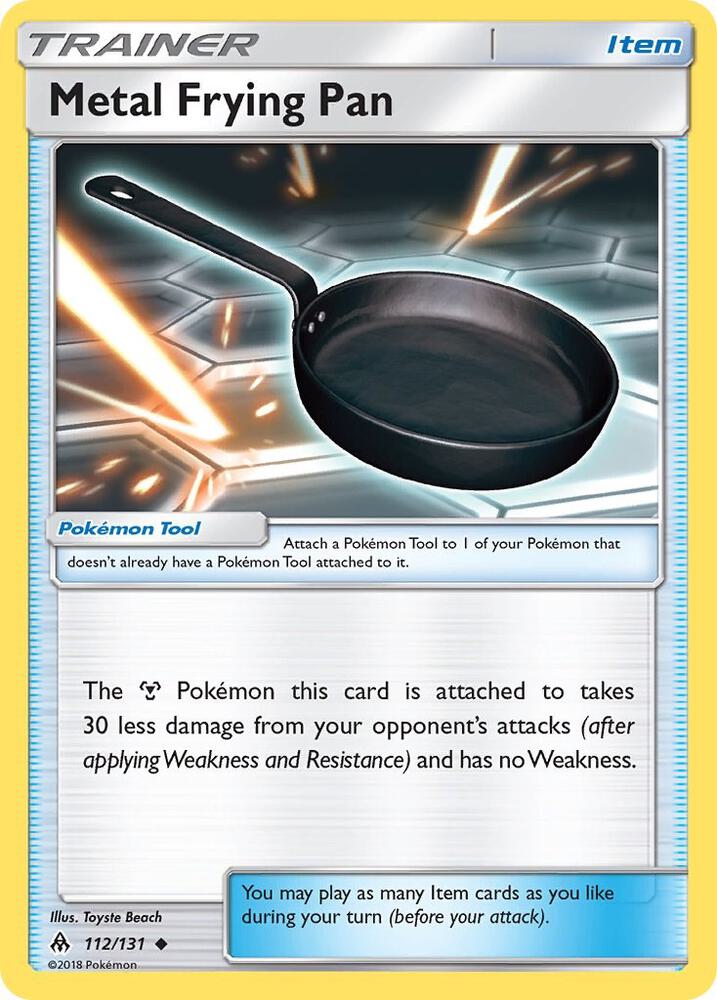 [Reverse Holo] FLI 112/131 Metal Frying Pan U