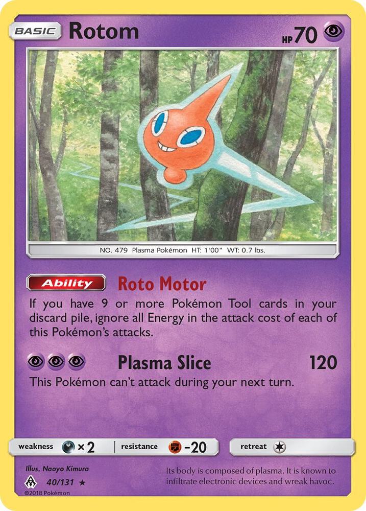 [Reverse Holo] FLI 40/131 Rotom R