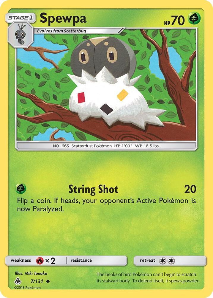[Reverse Holo] FLI 7/131 Spewpa U