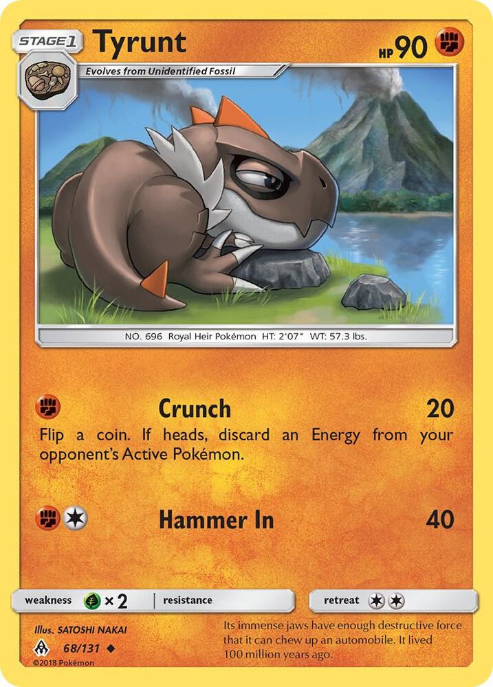 [Reverse Holo] FLI 68/131 Tyrunt U