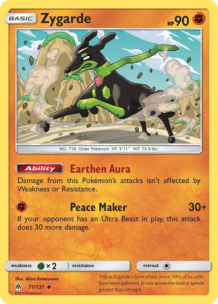 [Reverse Holo] FLI 71/131 Zygarde U