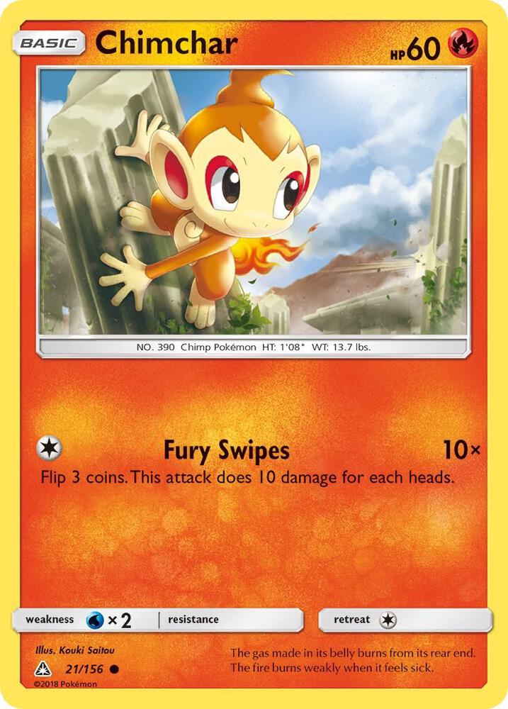 [Reverse Holo] UPR 21/156 Chimchar C