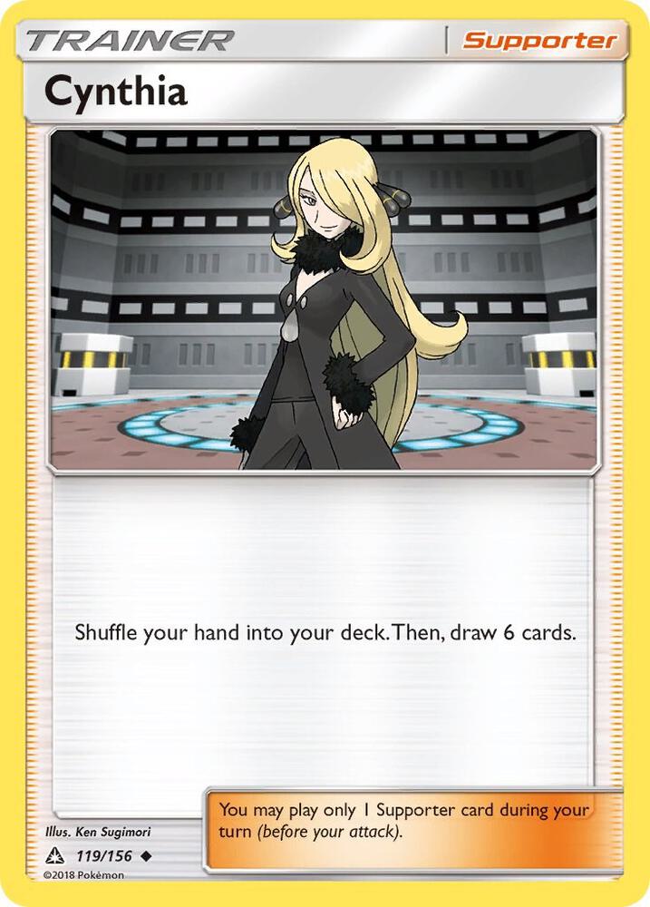[Reverse Holo] UPR 119/156 Cynthia U