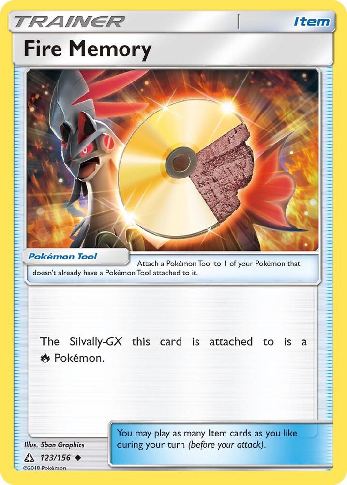[Reverse Holo] UPR 123/156 Fire Memory U