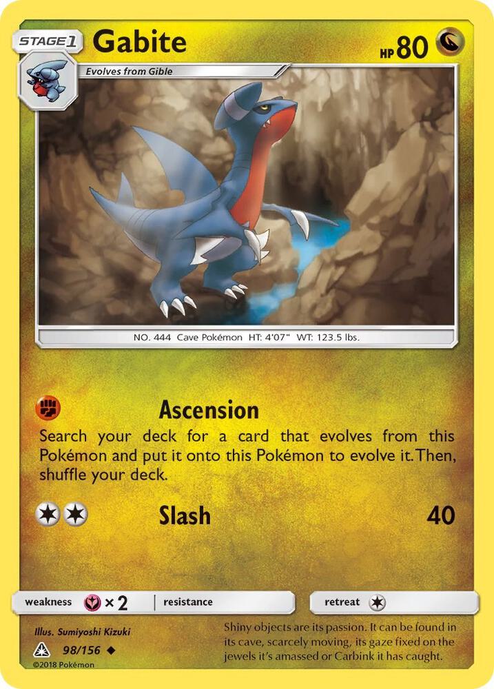 [Reverse Holo] UPR 98/156 Gabite U