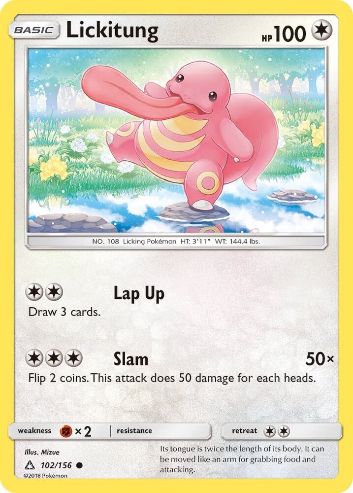 [Reverse Holo] UPR 102/156 Lickitung C
