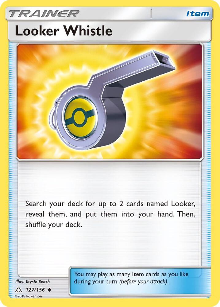[Reverse Holo] UPR 127/156 Looker Whistle U