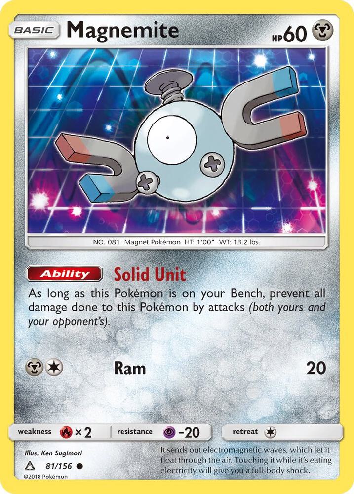 [Reverse Holo] UPR 81/156 Magnemite C
