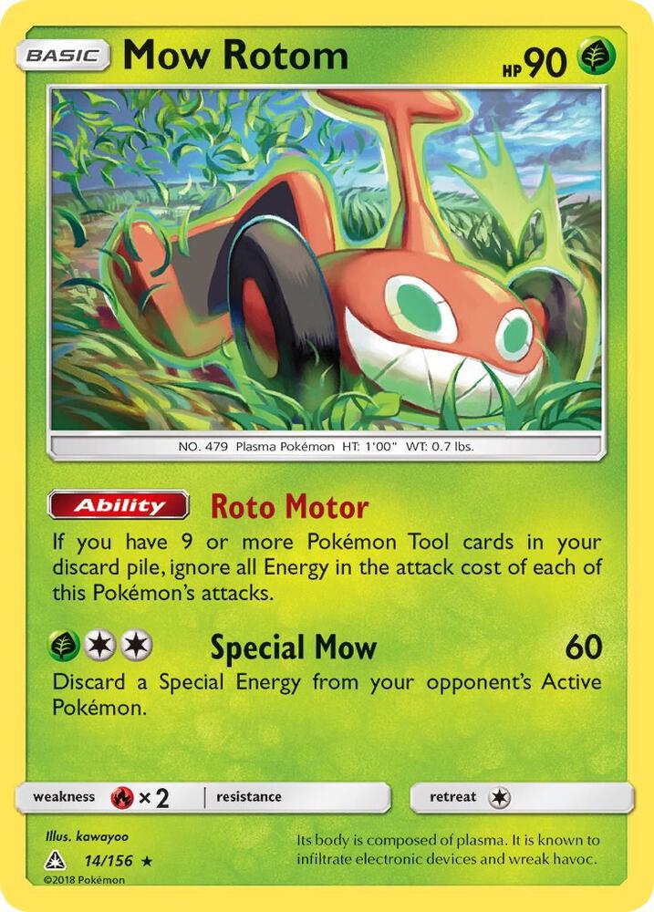 [Reverse Holo] UPR 14/156 Mow Rotom R