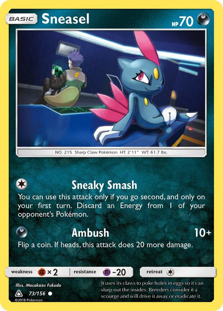 [Reverse Holo] UPR 73/156 Sneasel C