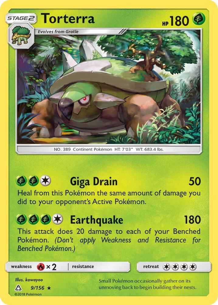 [Reverse Holo] UPR 9/156 Torterra RH