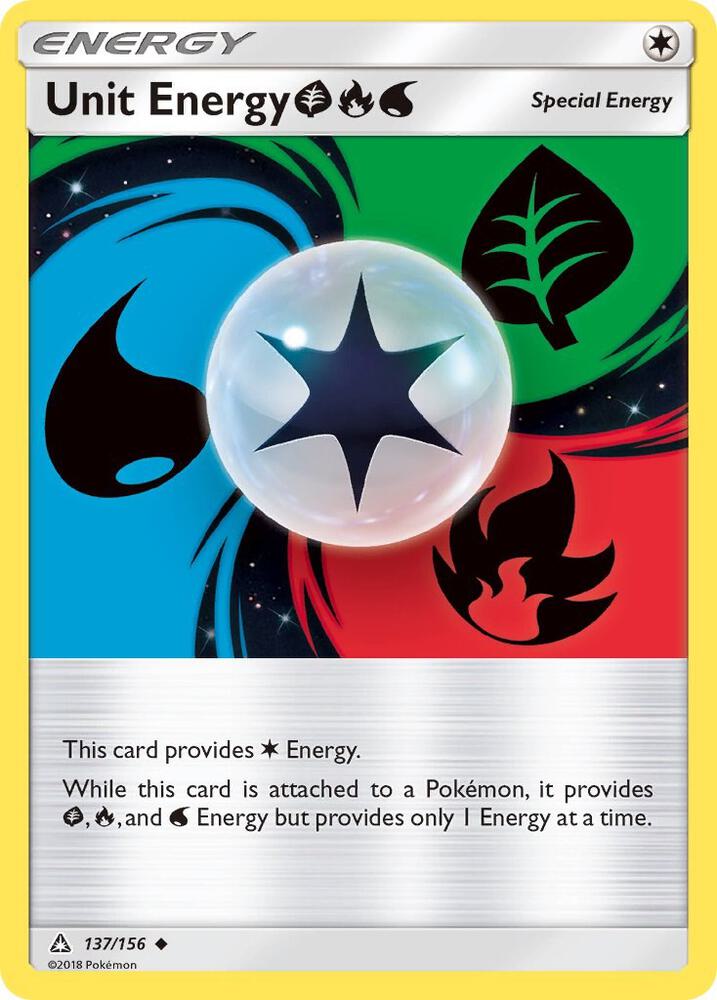 [Reverse Holo] UPR 137/156 Unit Energy GRW U
