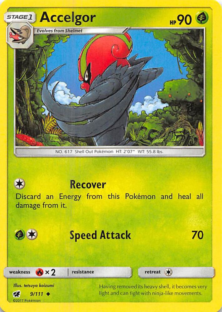[Reverse Holo] CIN 9/111 Accelgor U