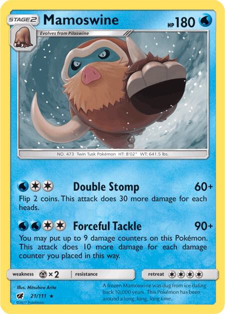[Reverse Holo] CIN 21/111 Mamoswine R