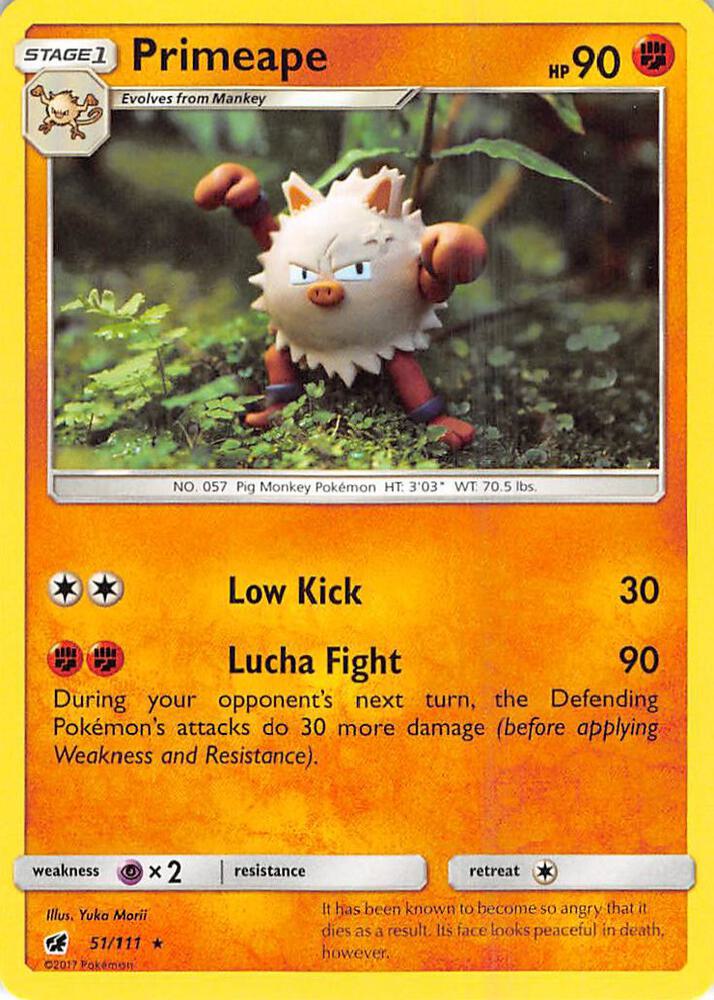 [Reverse Holo] CIN 51/111 Primeape R