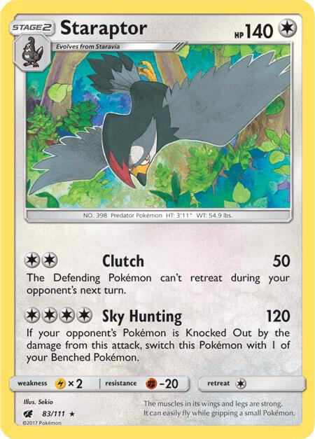 [Reverse Holo] CIN 83/111 Staraptor R