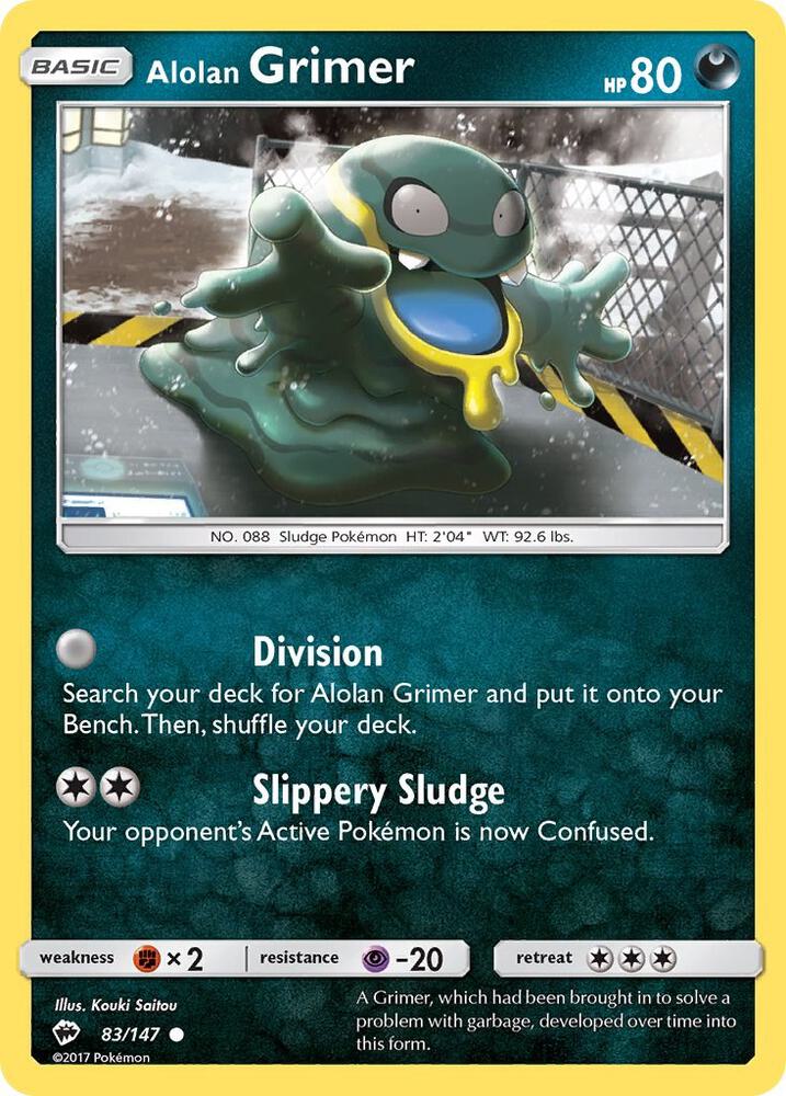 [Reverse Holo] BUS 83/147 Alolan Grimer C