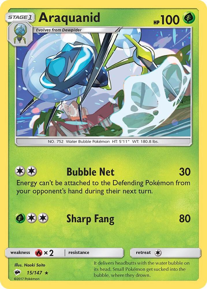 [Reverse Holo] BUS 15/147 Araquanid R
