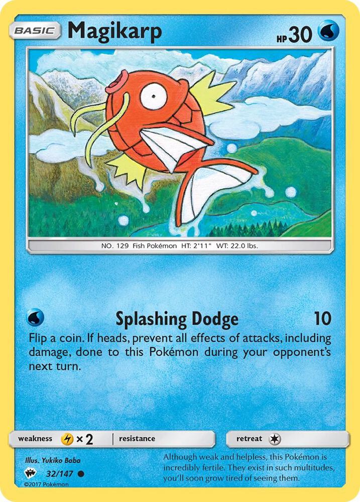 [Reverse Holo] BUS 32/147 Magikarp C