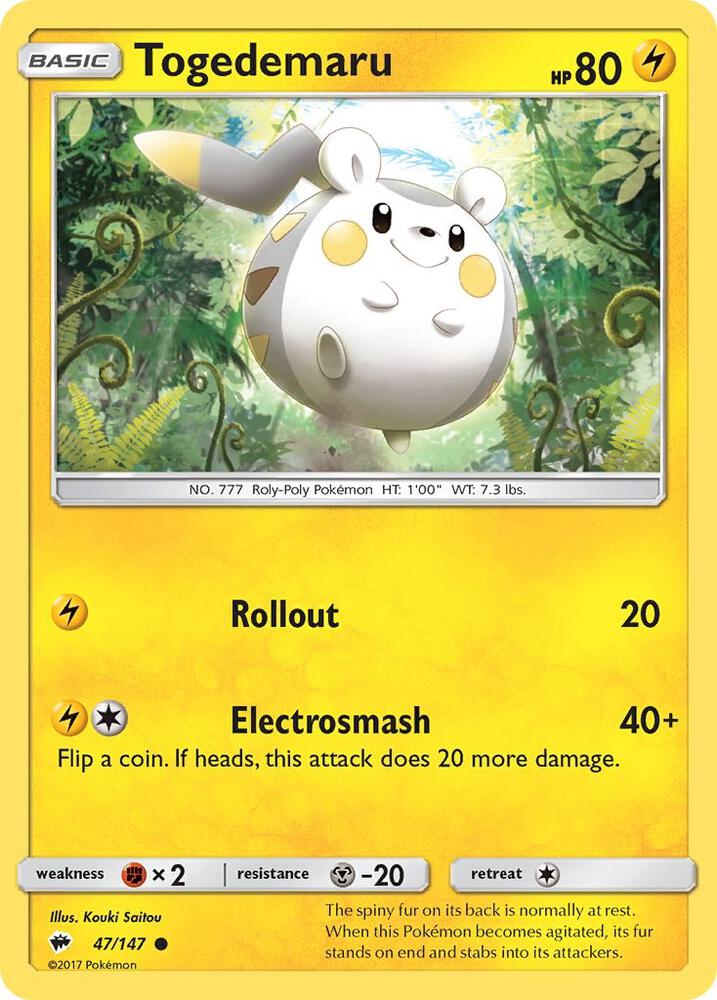 [Reverse Holo] BUS 47/147 Togedemaru C