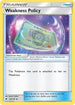 [Reverse Holo] BUS 126/147 Weakness Policy U