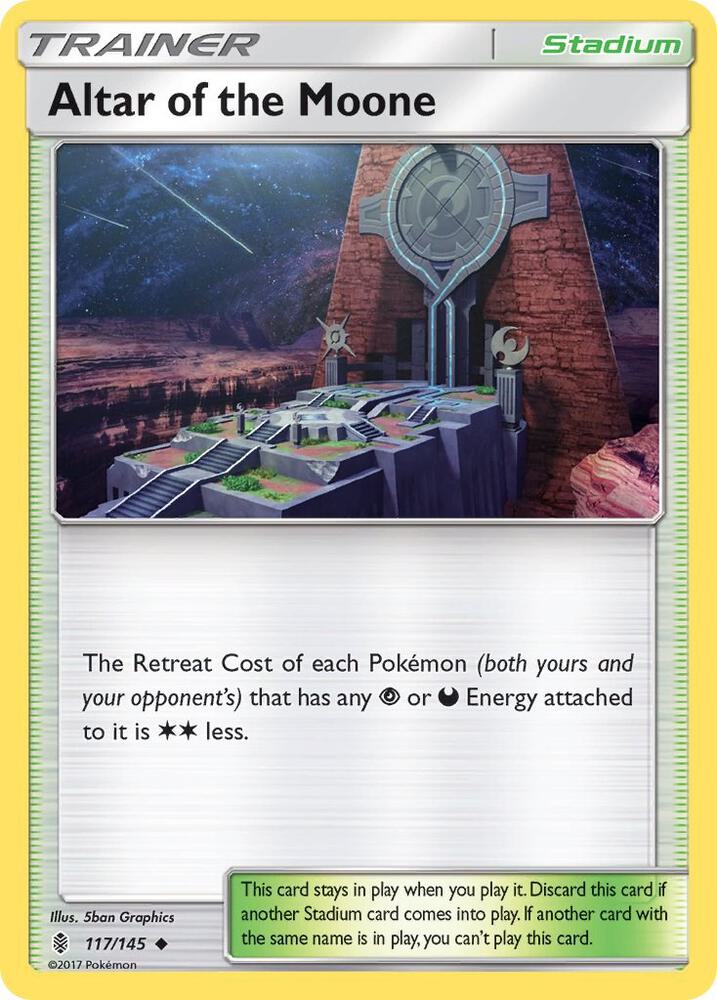 [Reverse Holo] GRI 117/145 Altar of the Moone U