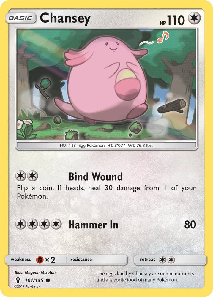 [Reverse Holo] GRI 101/145 Chansey C